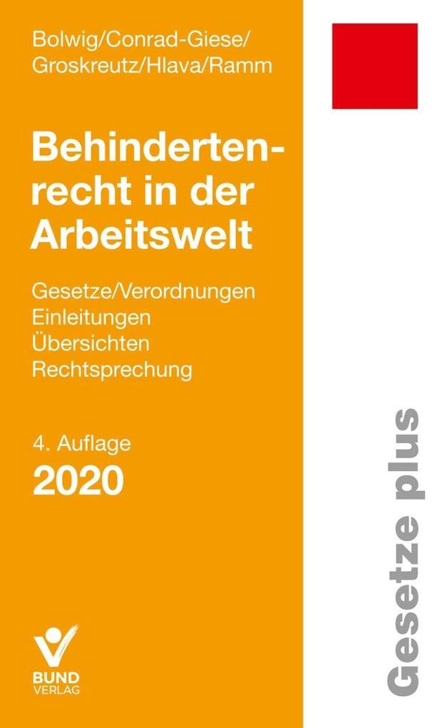 Behindertenrecht in der Arbeitswelt Law