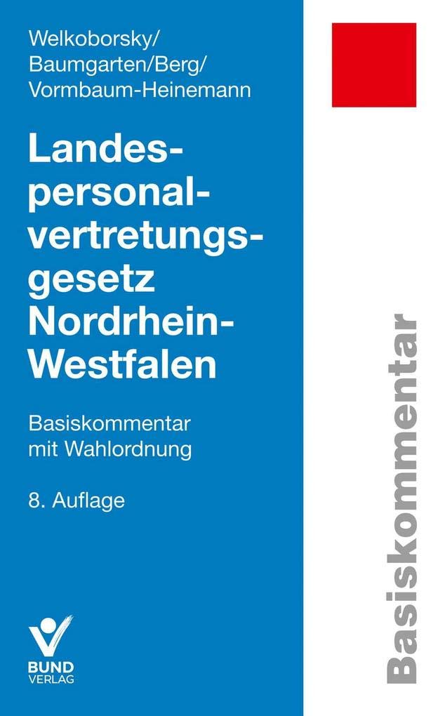Landespersonalvertretungsgesetz Nordrhein-Westfalen Law