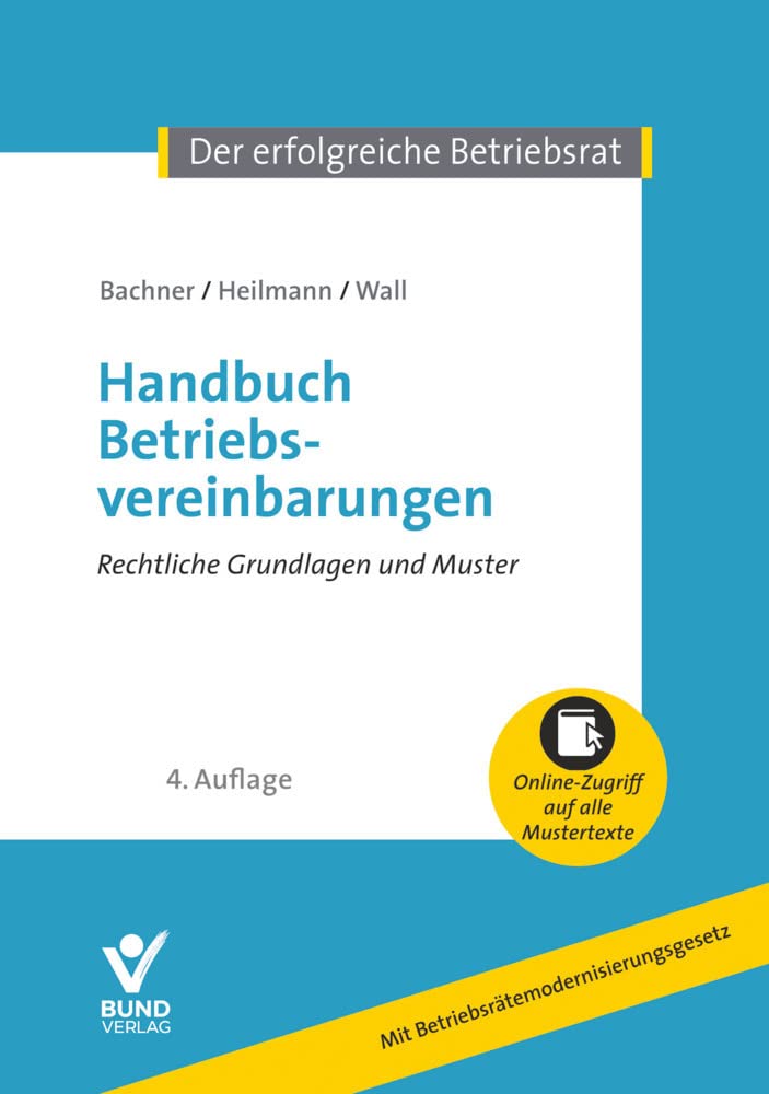 Handbuch Betriebsvereinbarungen Law