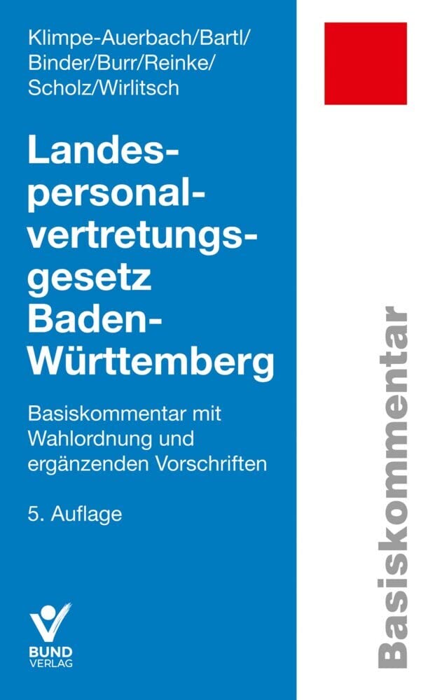 Landespersonalvertretungsgesetz Baden-Württemberg Law