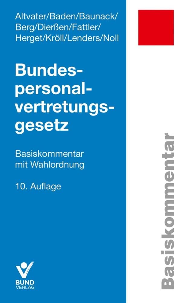 Product Image: Bundespersonalvertretungsgesetz