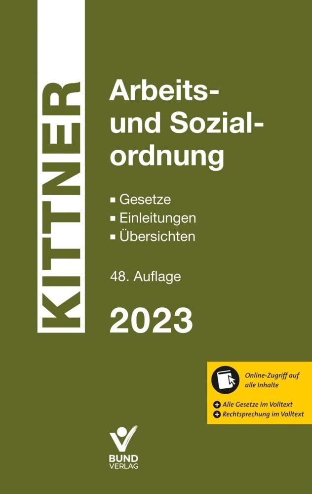 Product Image: Arbeits- und Sozialordnung
