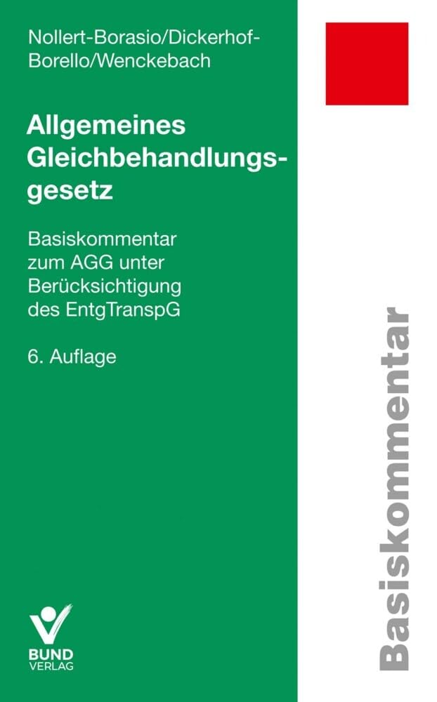 Allgemeines Gleichbehandlungsgesetz Law Books