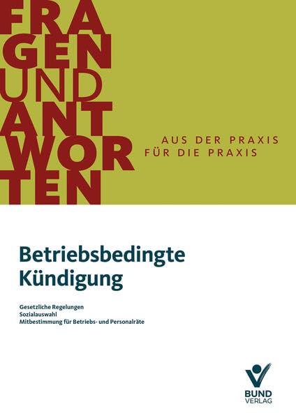 Betriebsbedingte Kündigung Books