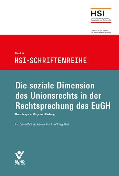 Die soziale Dimension des Unionrechts in der Rechtsprechung des EuGH Law
