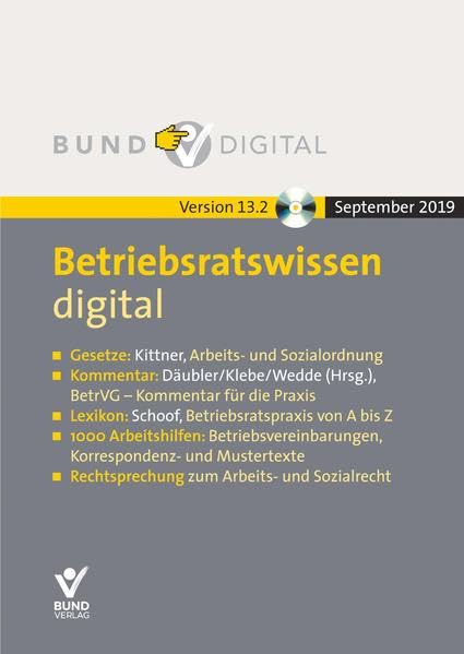 Betriebsratswissen digital Version 13.2 Law
