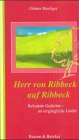 Herr von Ribbeck auf Ribbeck. Bekannte Gedichte - unvergängliche Lieder Fiction