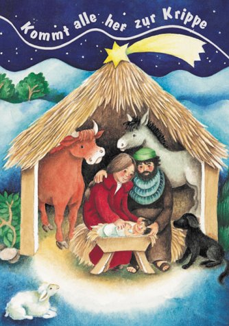 Kommt alle her zur Krippe: Leporello Children's books