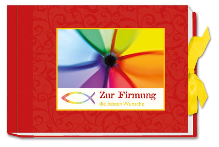 Zur Firmung die besten Wünsche: Mit integriertem Kuvert für Gutschein oder Geldgeschenk Media & Communication