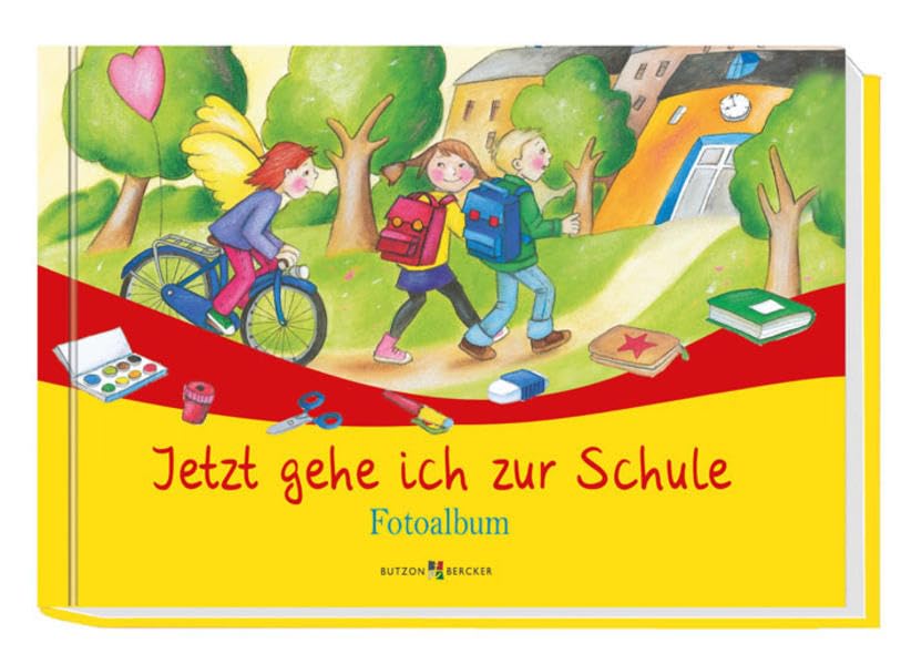 Jetzt gehe ich zur Schule: Fotoalbum book