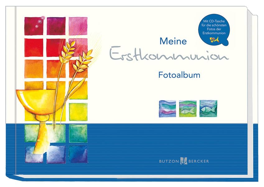 Meine Erstkommunion: Fotoalbum: Fotoalbum. Mit CD-Tasche für die schönsten Fotos der Erstkommunion Living & Furnishing