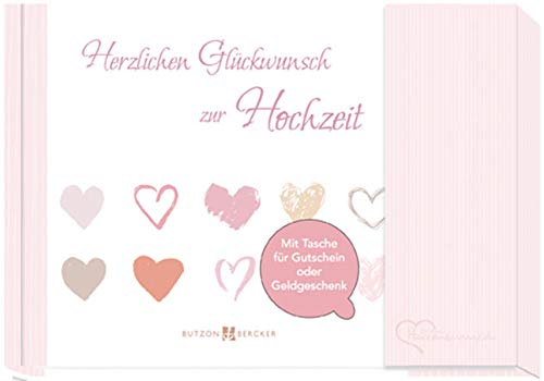 Herzlichen Glückwunsch zur Hochzeit: Mit Tasche für Gutschein oder Geldgeschenk (Geldgeschenkbücher) Social Sciences