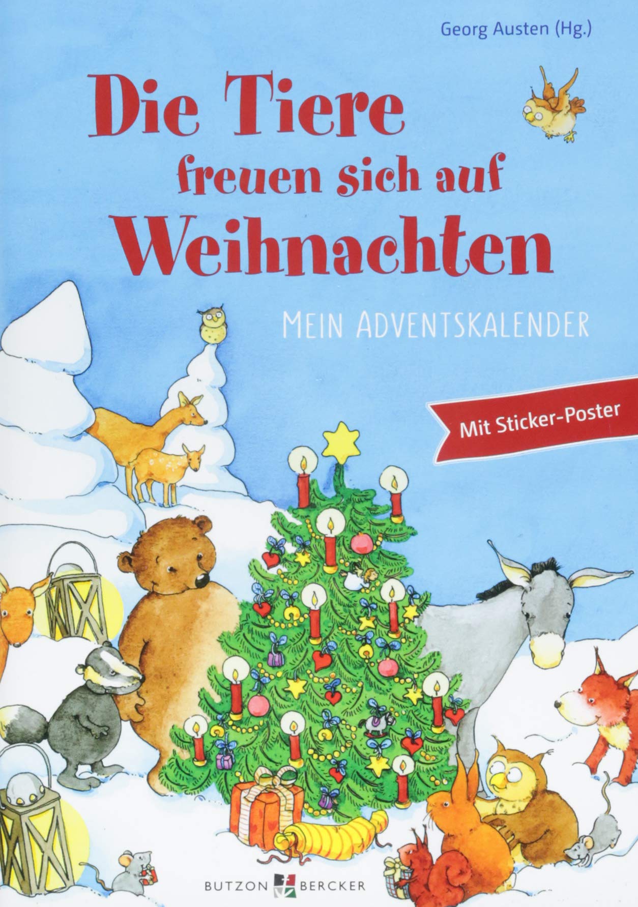 Die Tiere freuen sich auf Weihnachten: Mein Adventskalender Social Sciences