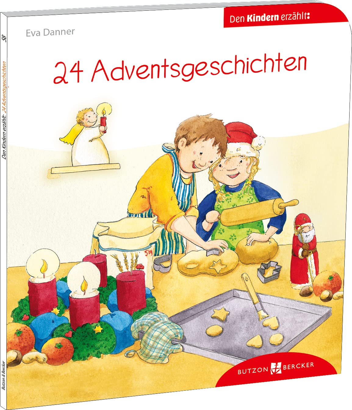 24 Adventsgeschichten den Kindern erzählt book