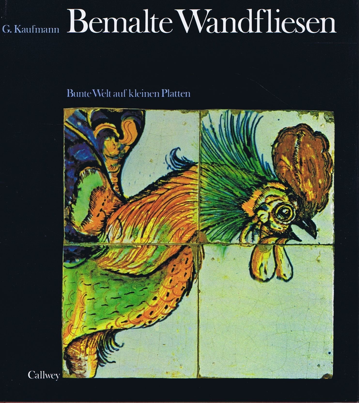 Bemalte Wandliesen Bunte Welt auf kleinen Platten book