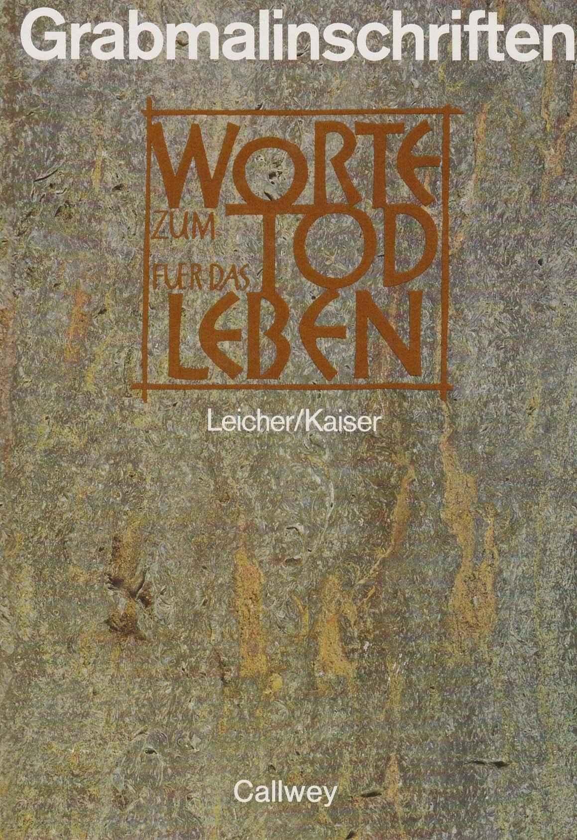 Grabmalinschriften. Worte zum Tod für das Leben Film, Art & Culture