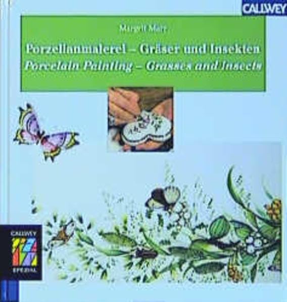 Porzellanmalerei - Gräser und Insekten /Porcelain Painting - Grasses and Insects: Dt. /Engl. Film, Art & Culture