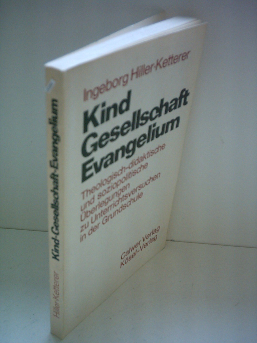 Kind - Gesellschaft - Evangelium.. Theologisch-didaktische und soziopolitische Überlegungen zu Unterrichtsversuchen in der Grundschule. Education & Training