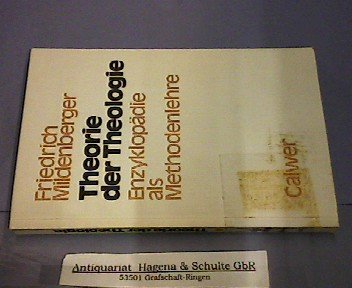 Theorie der Theologie. Enzyklopädie als Methodenlehre Learning & Reference