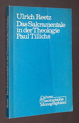 Das Sakramentale in der Theologie Paul Tillichs Politics & Society
