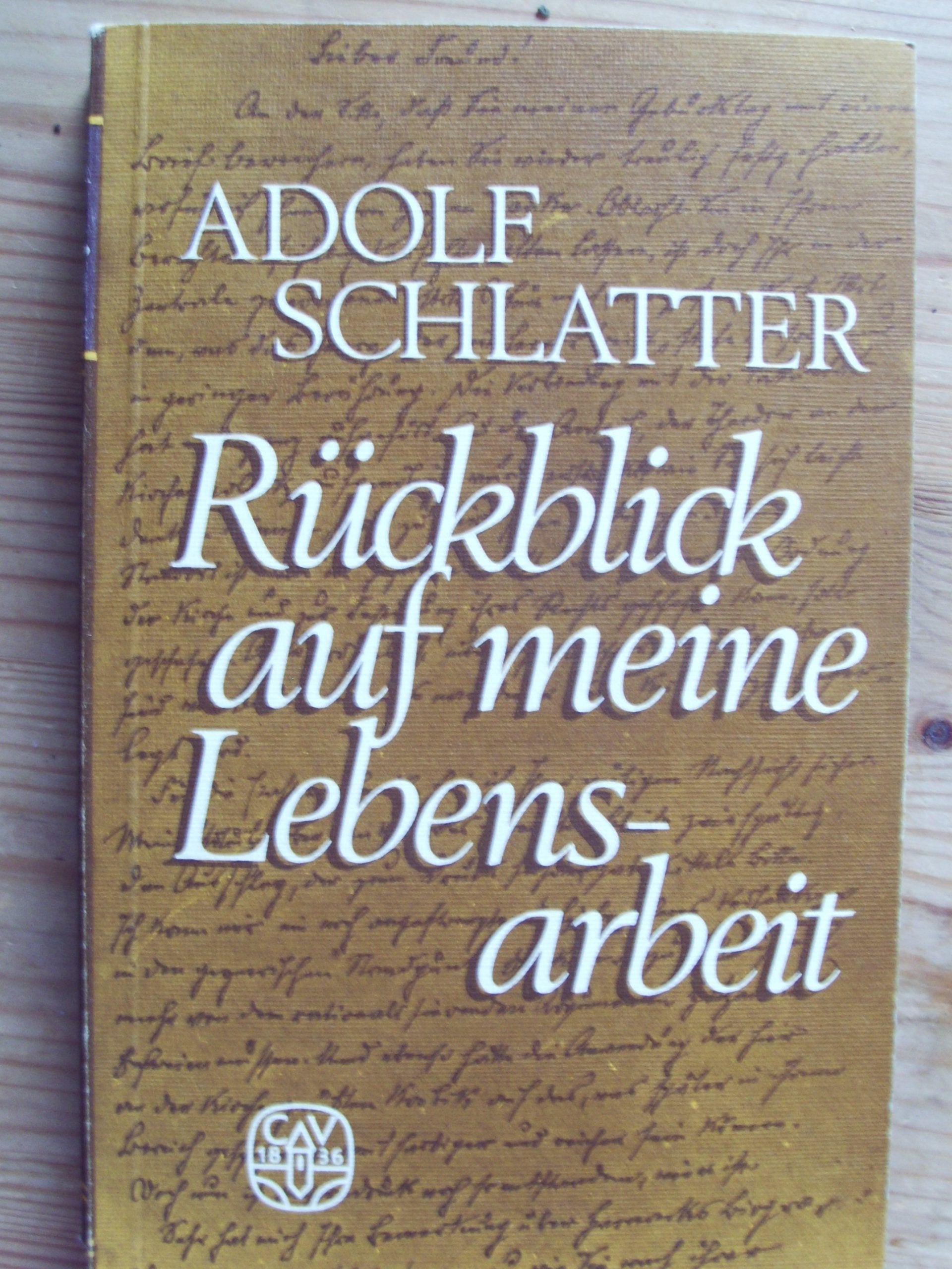 Rückblick auf meine Lebensarbeit Books