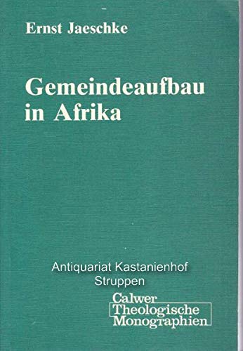 Gemeindeaufbau in Afrika Books