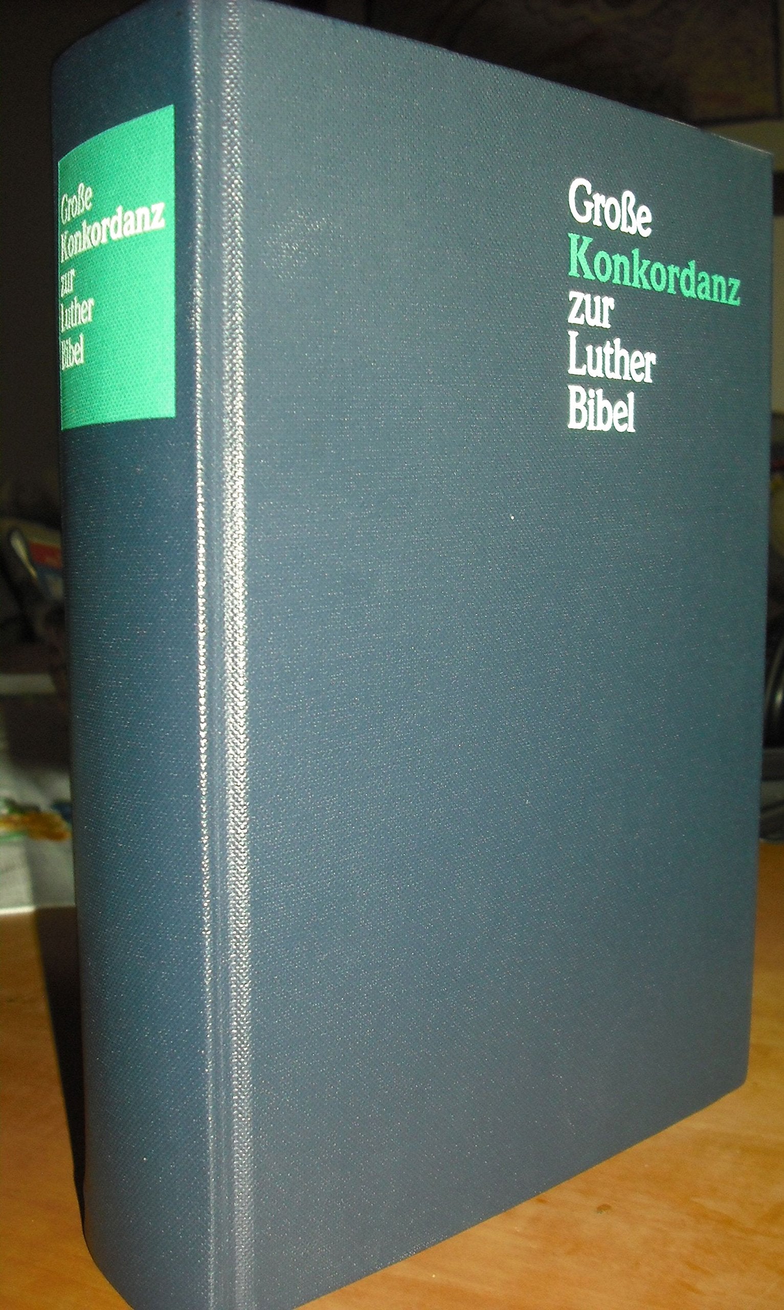Große Konkordanz zur Lutherbibel Reference Books