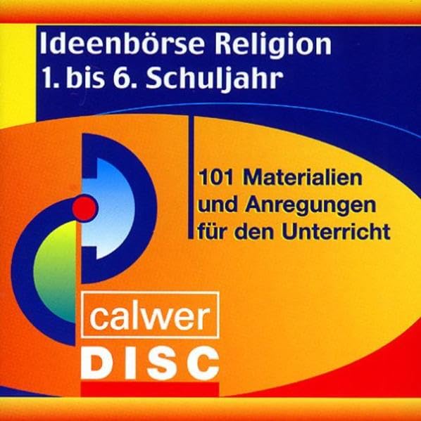 Ideenbörse Religion 1. bis 6. Schuljahr, 101 Materialien und Anregungen für den Unterricht, 1 CD-ROM: Für Windows ab 95 Hobbies & Leisure