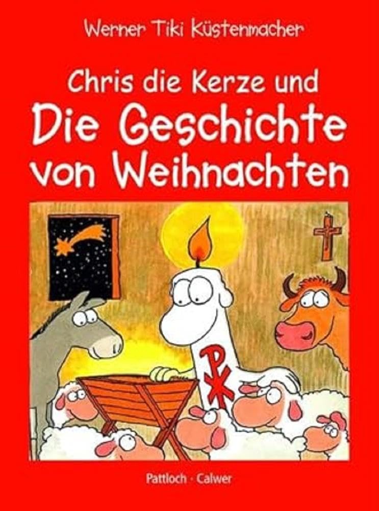 Chris, die Kerze und die Geschichte von Weihnachten: Ein fröhliches Buch über Jesu Geburt Manga