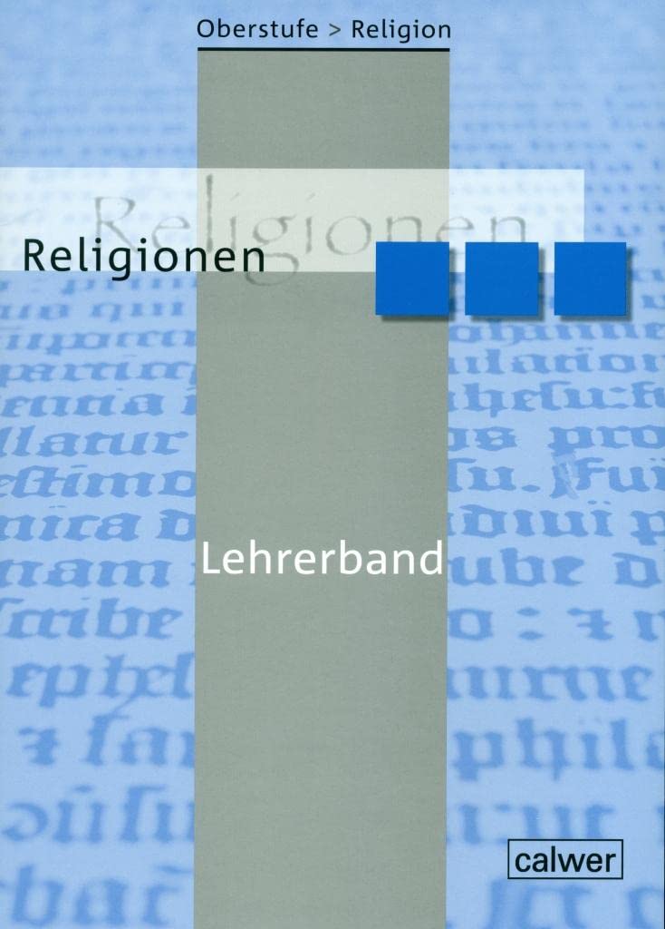 Oberstufe Religion. Religionen. Lehrerband Education & Training