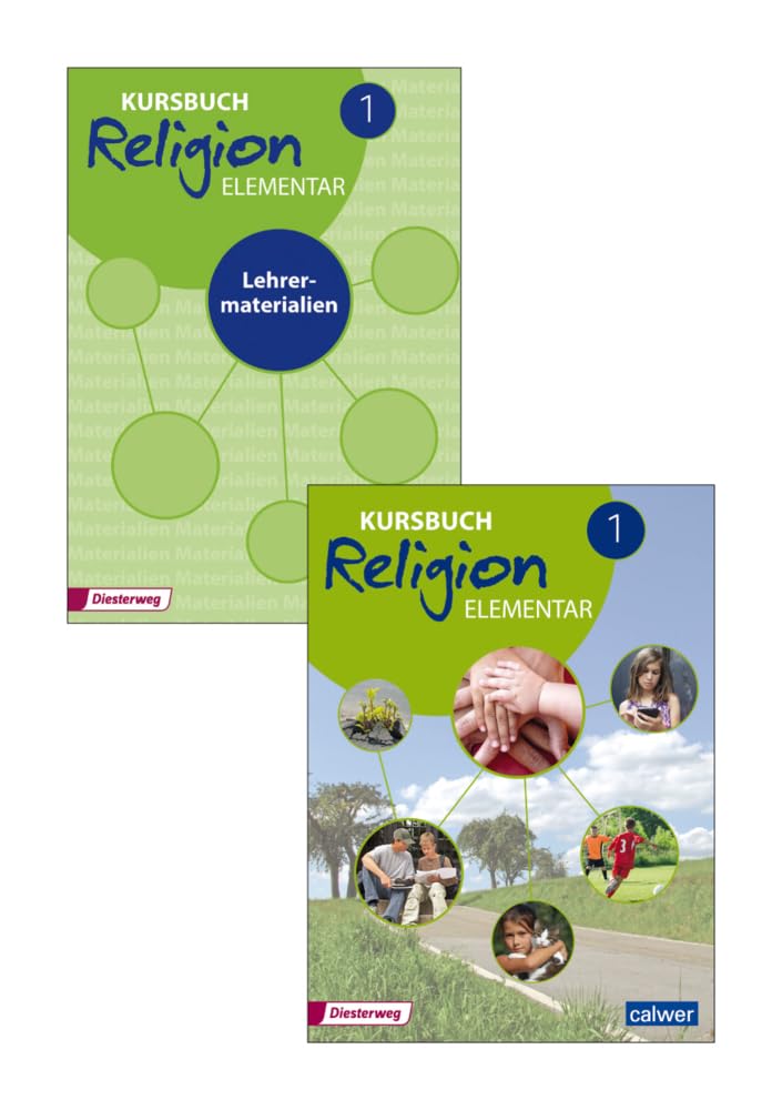 Kombi-Paket: Kursbuch Religion Elementar 1 - Ausgabe 2016: Schulbuch 1 und Lehrermaterial 1 (Kursbuch Religion Elementar: Ausgabe 2016 - 2022) Study Guides