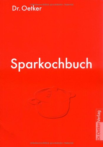 Dr. Oetker - Sparkochbuch Leisure, Home & Garden