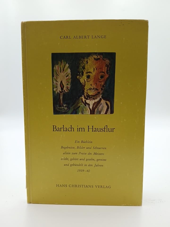 Barlach im Hausflur. Ein Büchlein Begebnisse, Bilder und Schnurren Books