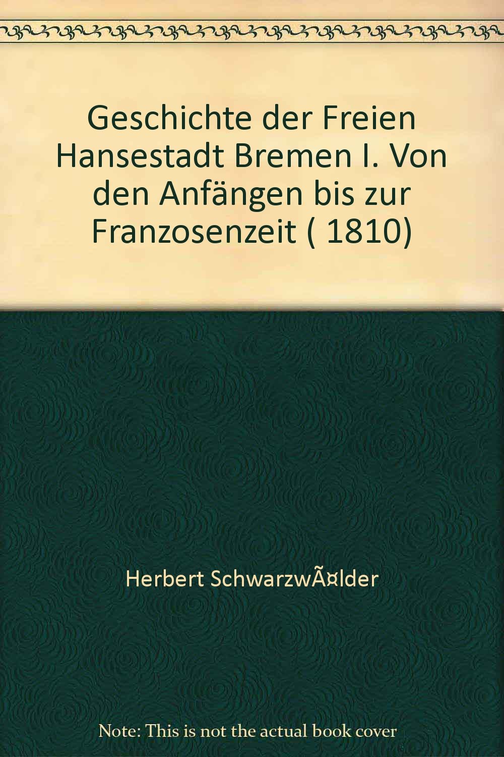 Geschichte der Freien Hansestadt Bremen I. Von den Anfängen bis zur Franzosenzeit ( 1810) Books