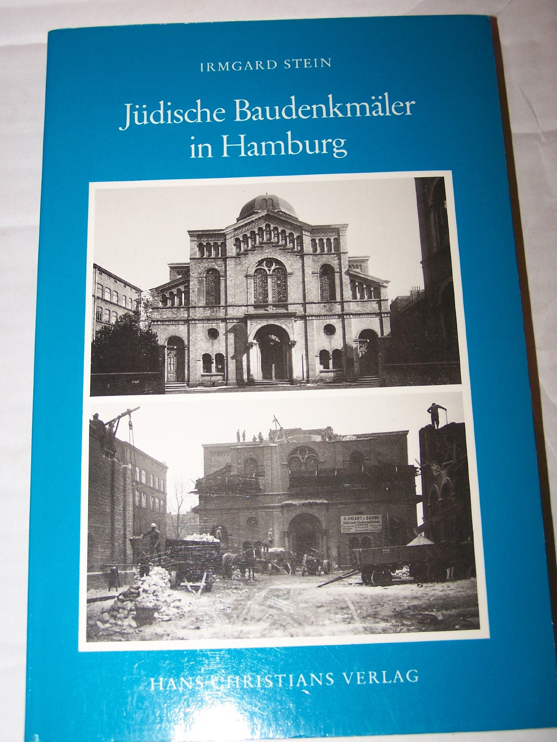 Jüdische Baudenkmäler in Hamburg. Books