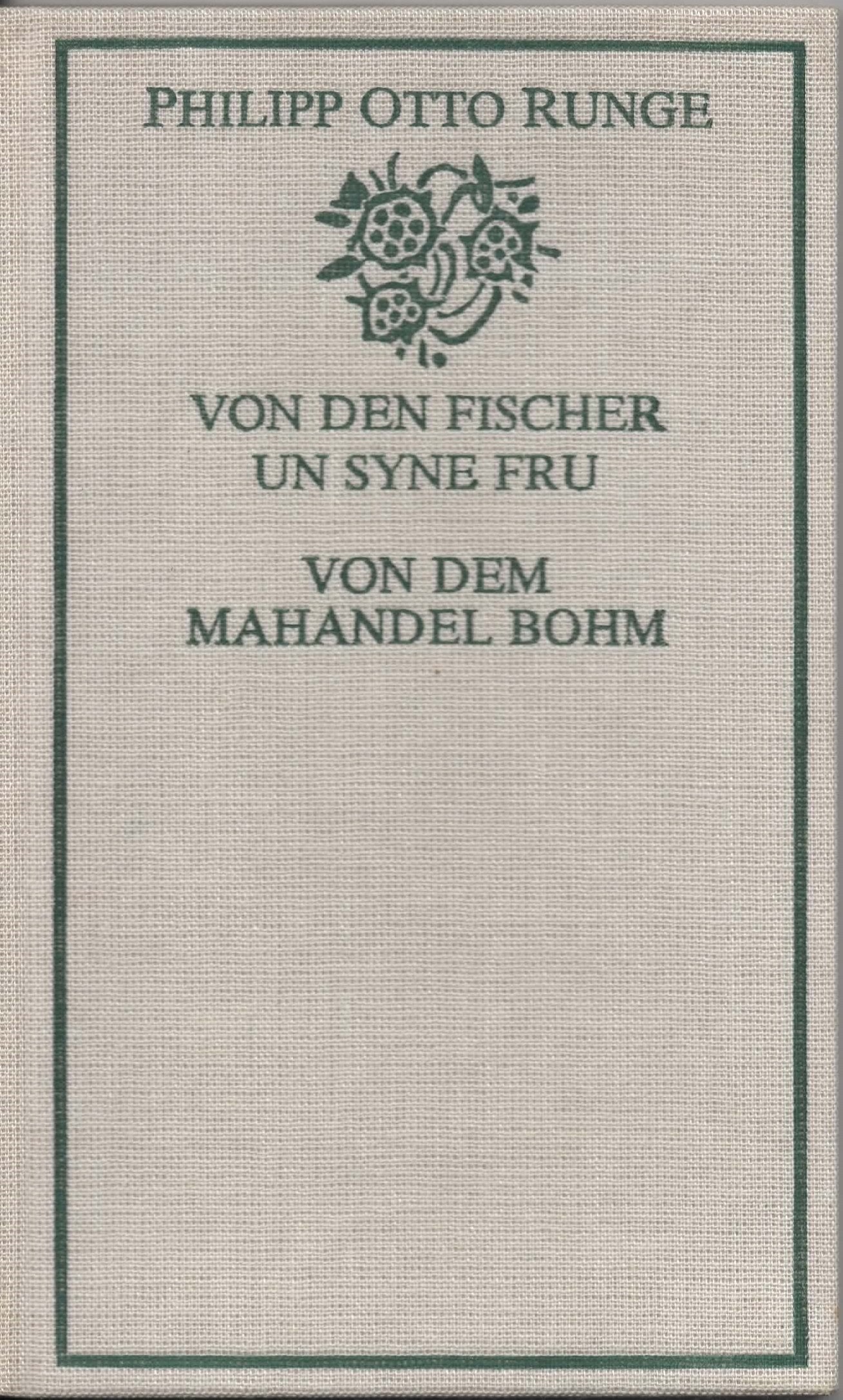 Von den Fischer un syne Fru. Von dem Mahandel Bohm Film, Art & Culture
