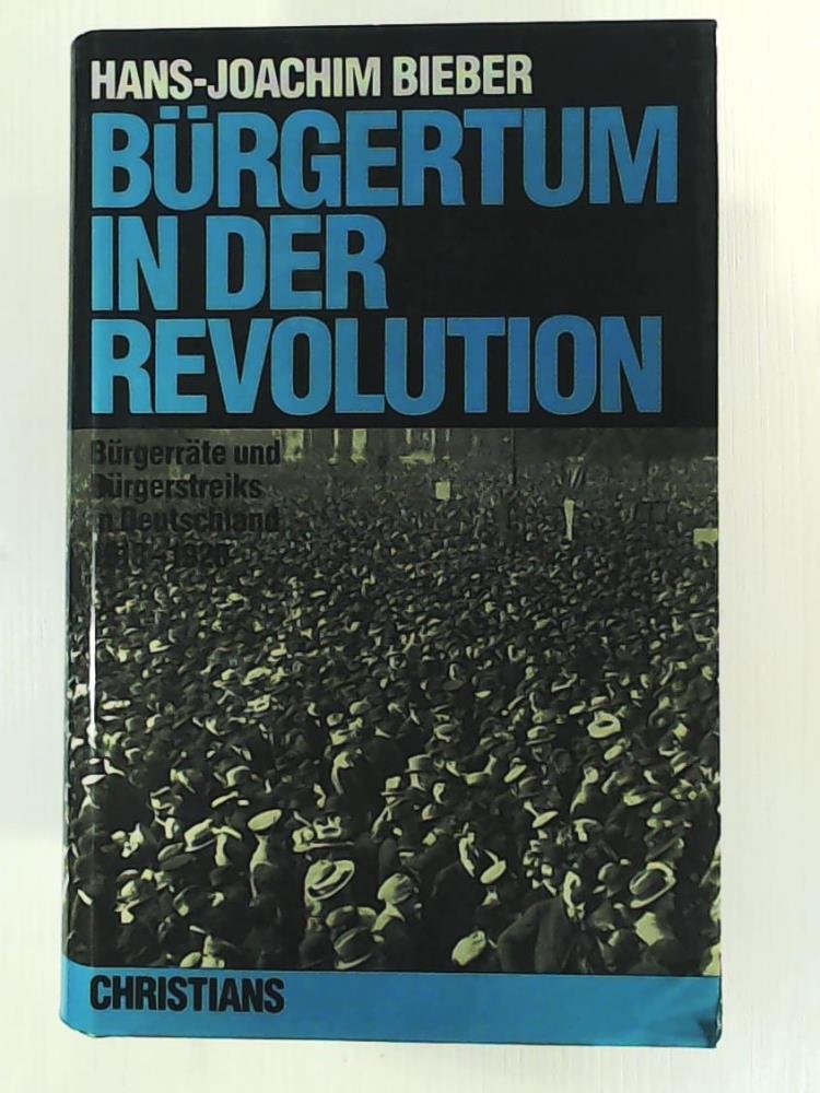 Bürgertum in der Revolution: Bürgerräte und Bürgerstreiks in Deutschland 1918-1920 German history
