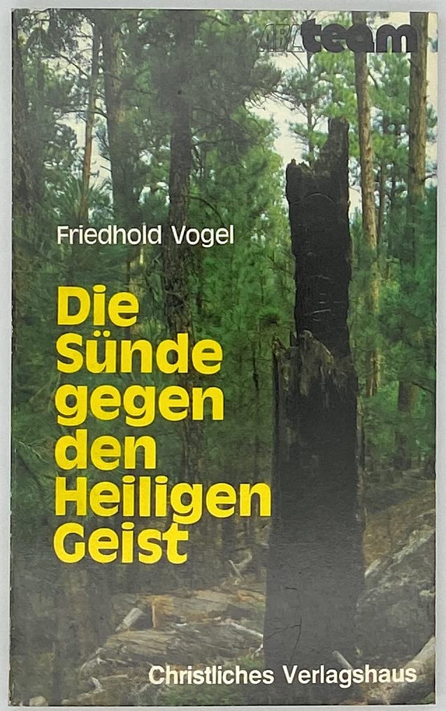 Die Sünde gegen den Heiligen Geist Second hand books on Religion & Esotericism
