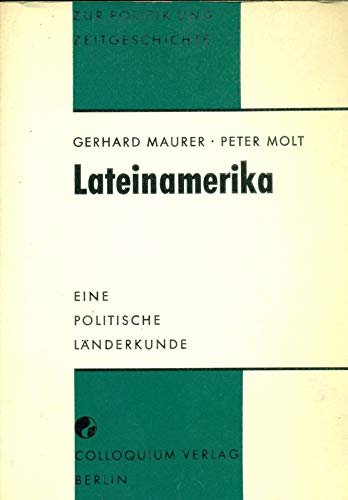 Lateinamerika - Eine politische Länderkunde Books
