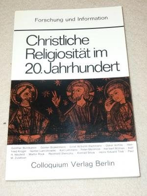 Christliche Religiosität im 20. Jahrhundert Books