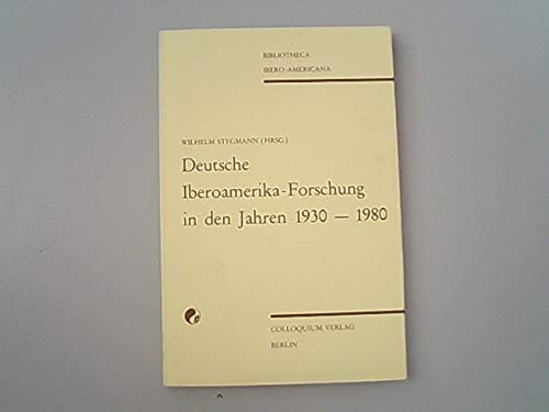 Deutsche Iberoamerika-Forschung 1930-1980. Forschungsberichte über ausgewählte Fachgebiete Books