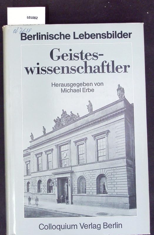 Berlinische Lebensbilder: Geisteswissenschaftler Books