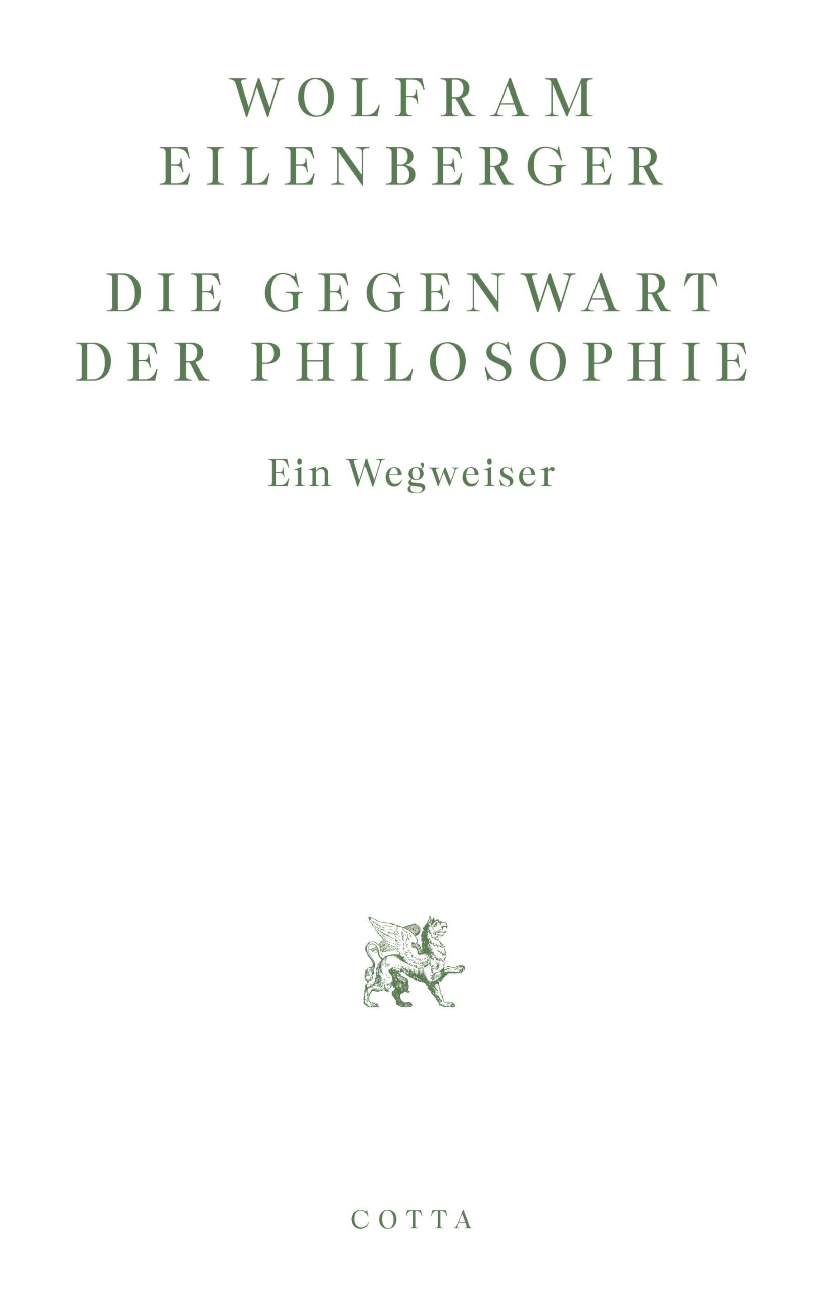 Die Gegenwart der Philosophie Philosophy