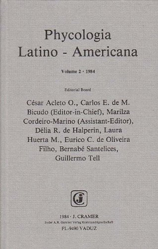 Phycologia Latino-Americana (Bibliotheca Phycologica) Books