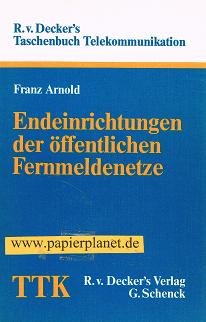 Endeinrichtungen der öffentlichen Fernmeldenetze Books