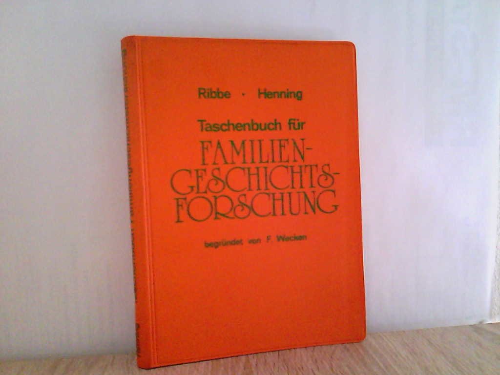 Taschenbuch für Familiengeschichtsforschung Books