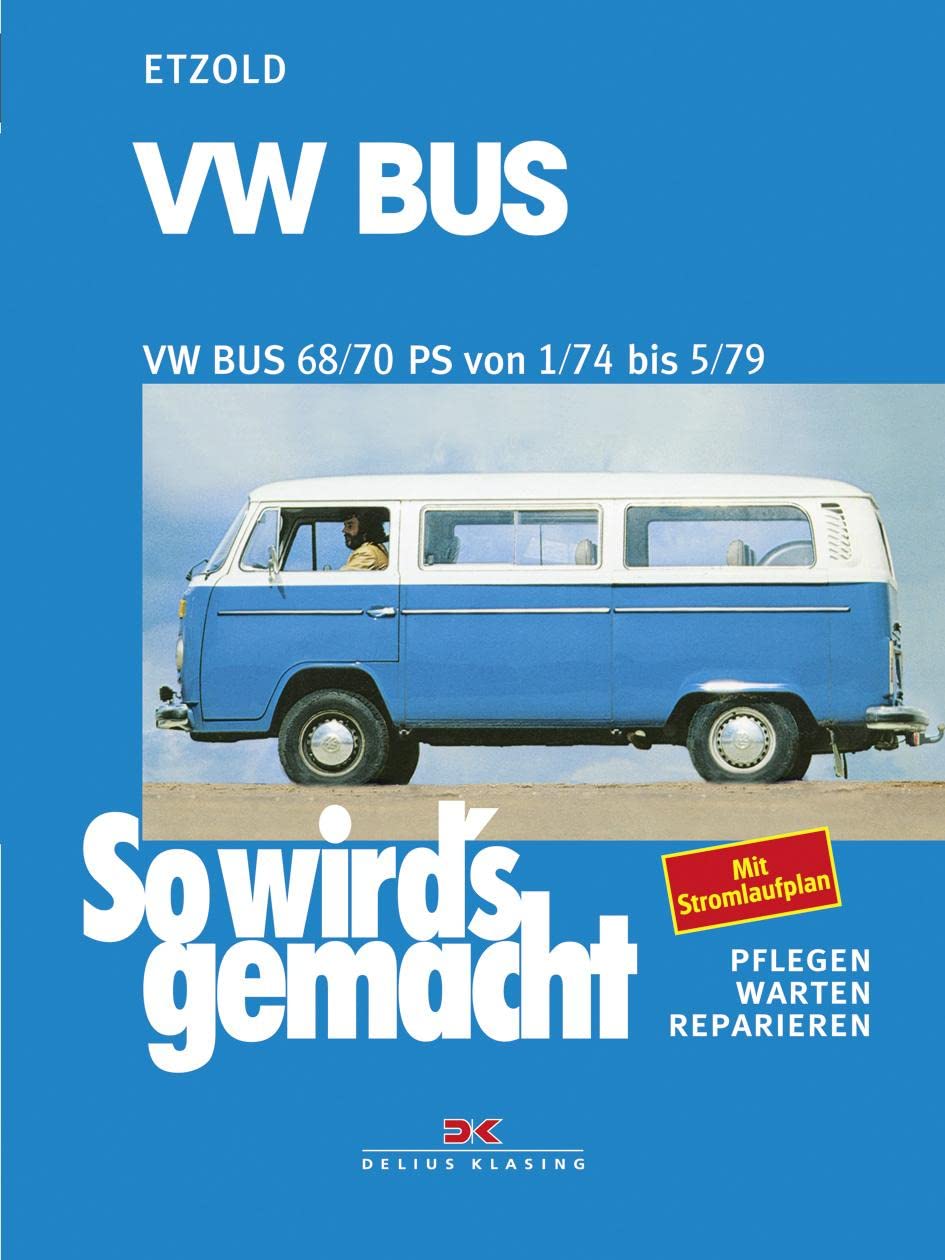 VW Bus T2 68/70 PS 1/74 bis 5/79 Leisure, Home & Garden