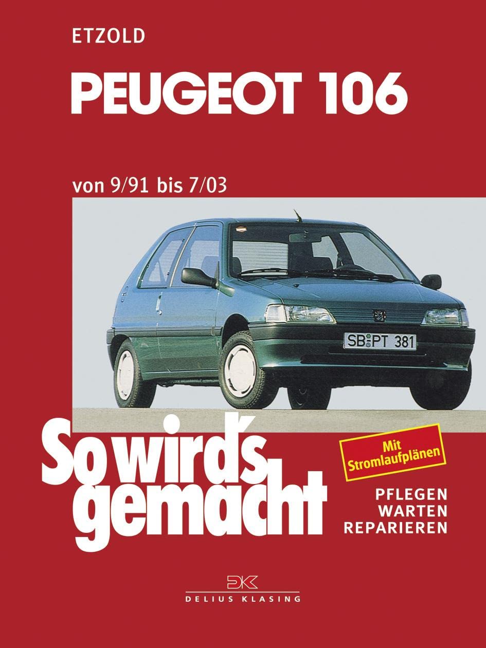 Peugeot 106 von 9/91 bis 7/03 book