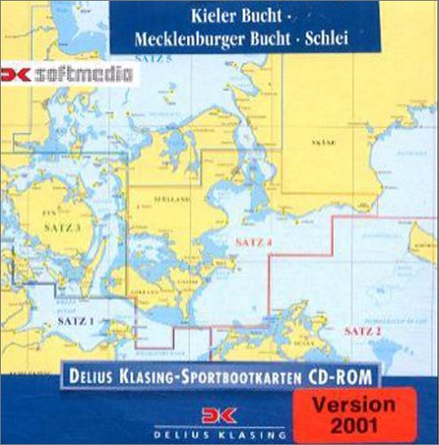 Sportbootkarten. Kieler Bucht, Mecklenburger Bucht, Schlei, 1 CD-ROM Hobbies & Leisure