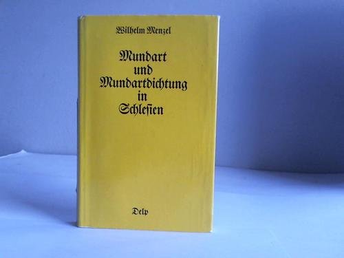 Mundart und Mundartdichtung in Schlesien Books